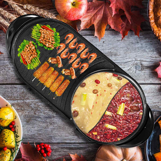 2 in 1 Hot Pot
