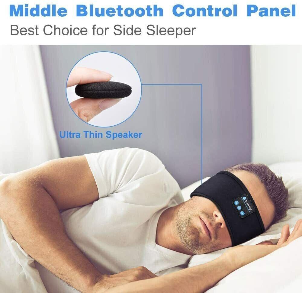 Bluetooth Headband Music Call-Black
