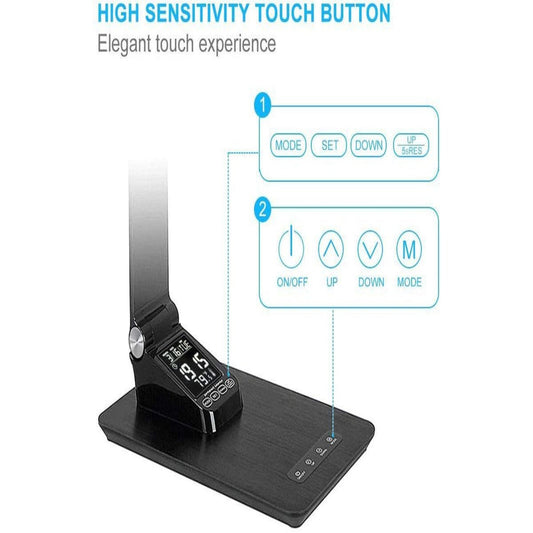LED Desk Lamp with USB Charging Port