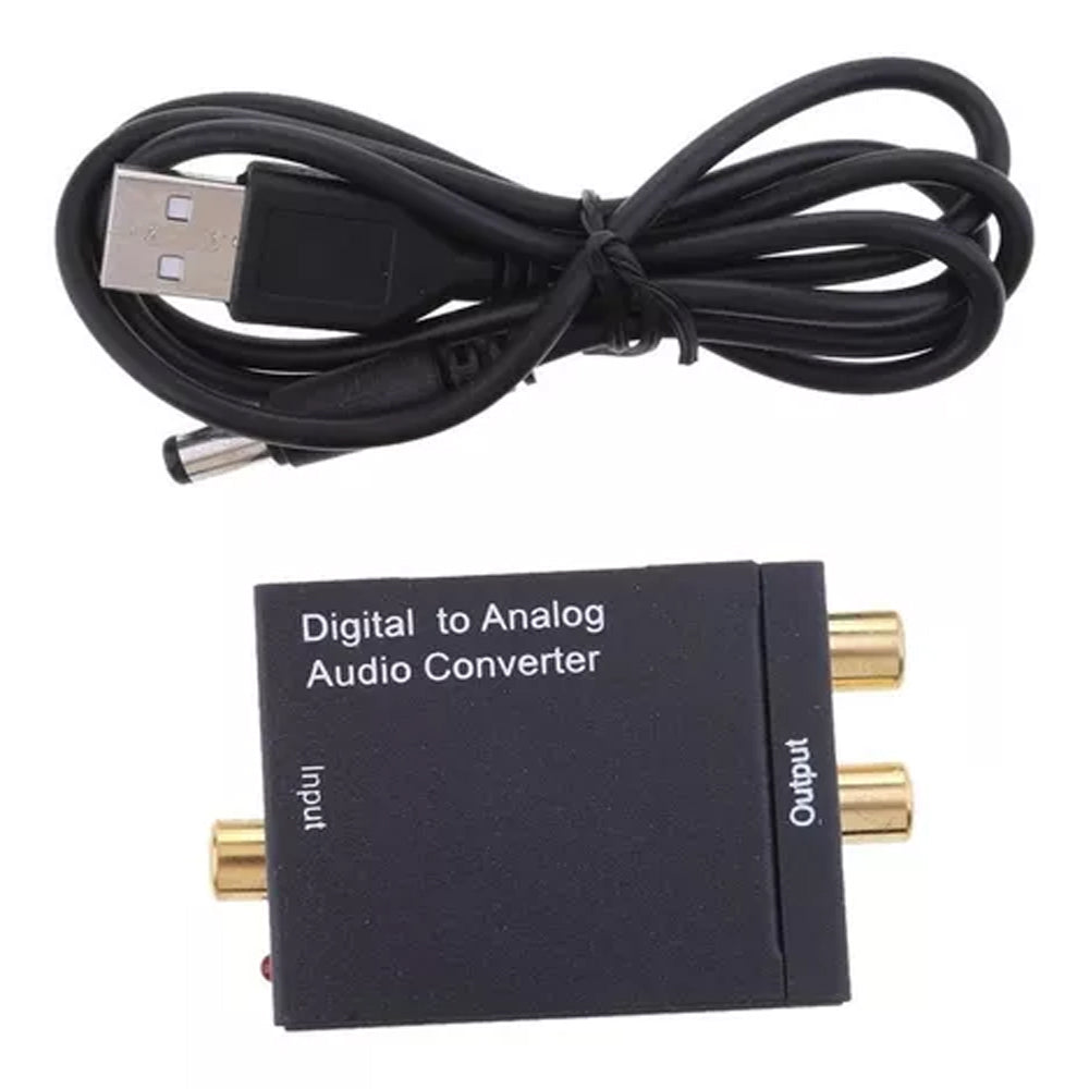 Digital to Analog Audio Converter Adapter