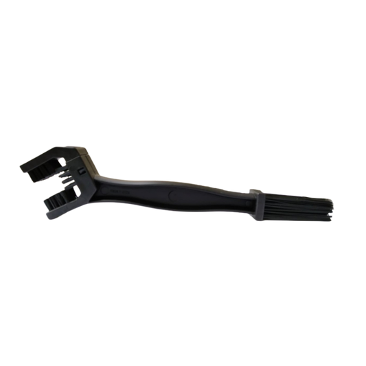 1pc Black Bicycle Chain Brush: Get Your Chain Cleaned Quickly and Easily with this Three-Sided Motorcycle Square Head Brush!