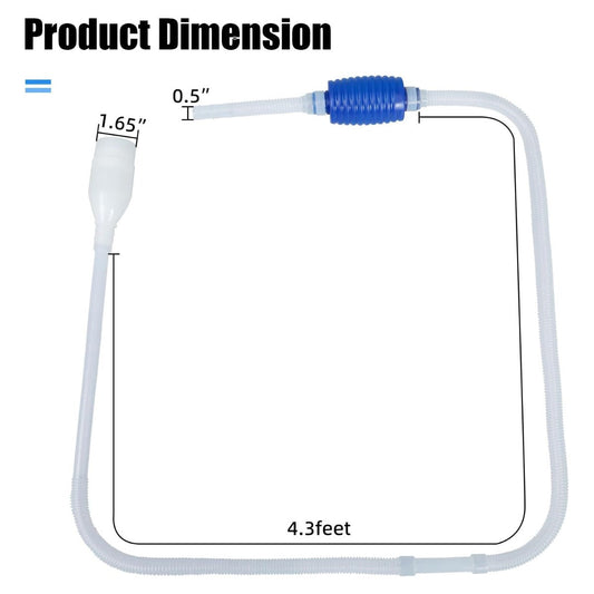 Aquarium Siphon Fish Tank Syphon Vacuum Cleaner