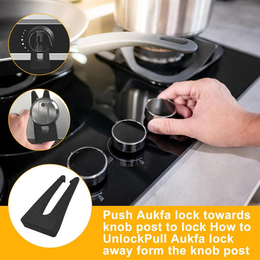 Stove, Gas & Oven Knobs Locks Durable Design
