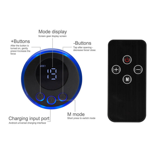 Electric Eye Beauty Skin EMS Facial Massager Rechargeable CLEAR