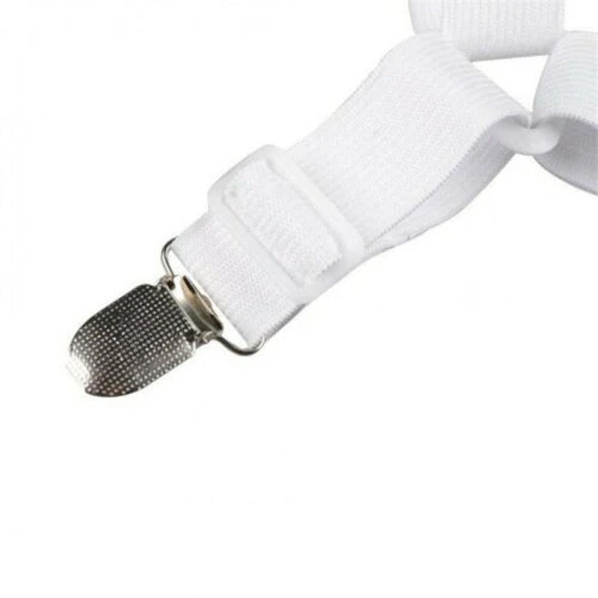 Triangle Bed Mattress Sheet Clip-White
