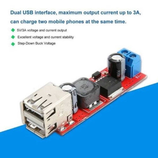 Double DC-DC Step-Down Converter Module