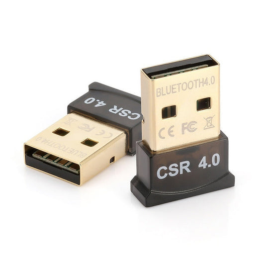 Mini USB Bluetooth 4.0 Adapter – High-Speed 3Mbps, Low-Power, Dual-Mode Dongle, Windows Compatible, Black