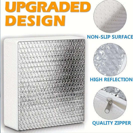 Reflective RV Roof Vent Insulator Skylight Cover Cushion