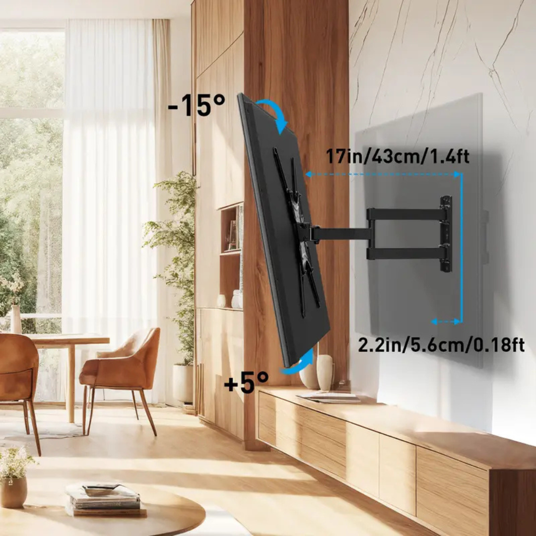 Corner TV Wall Mount Bracket - 32" To 55"