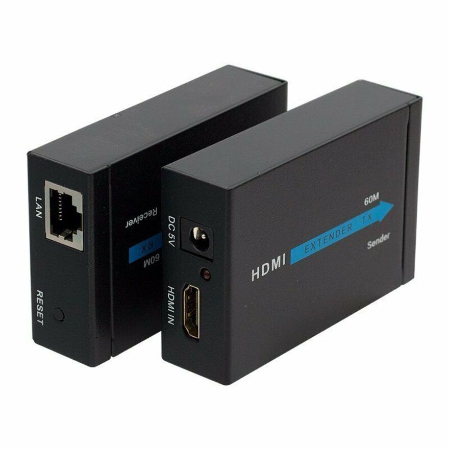 60m HDTV Extender over CAT 5e/6 Cable