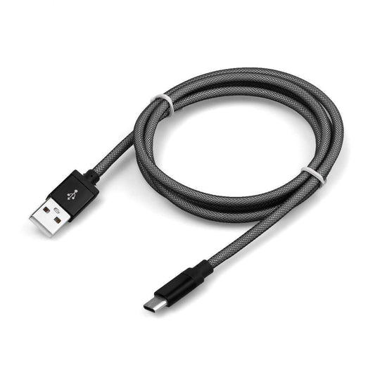 Type - C Fishing Net Braid Charging Cable