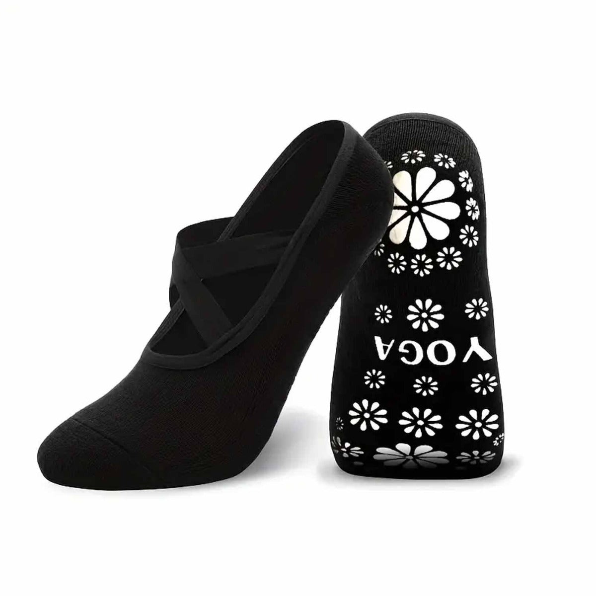 Criss Strap Non Slip Yoga Socks