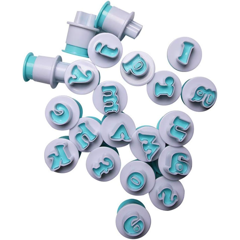 Alphabet Number Letter Mould-26pcs Lowercase Letter