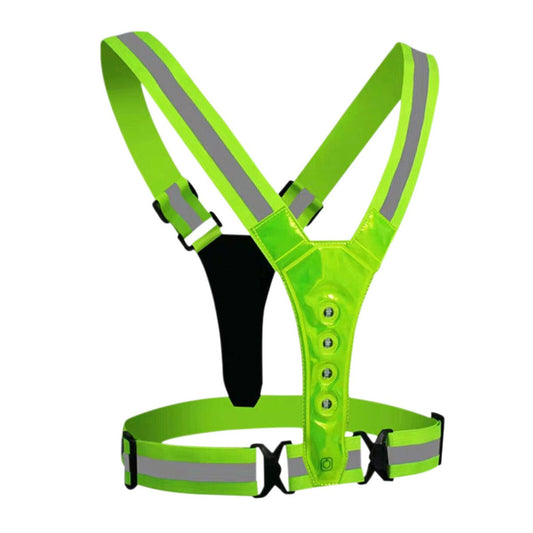 LED Reflective Running Vest