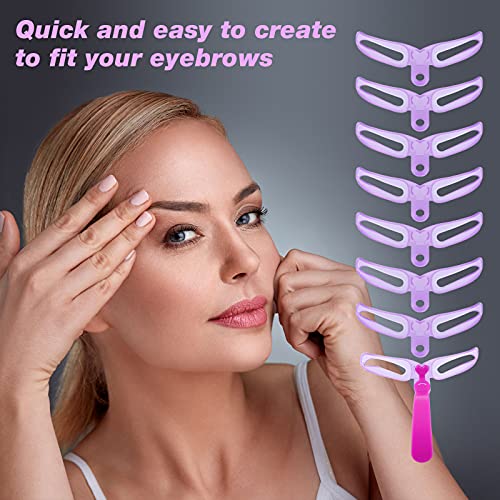 8 In 1 Eyebrows Shape Set