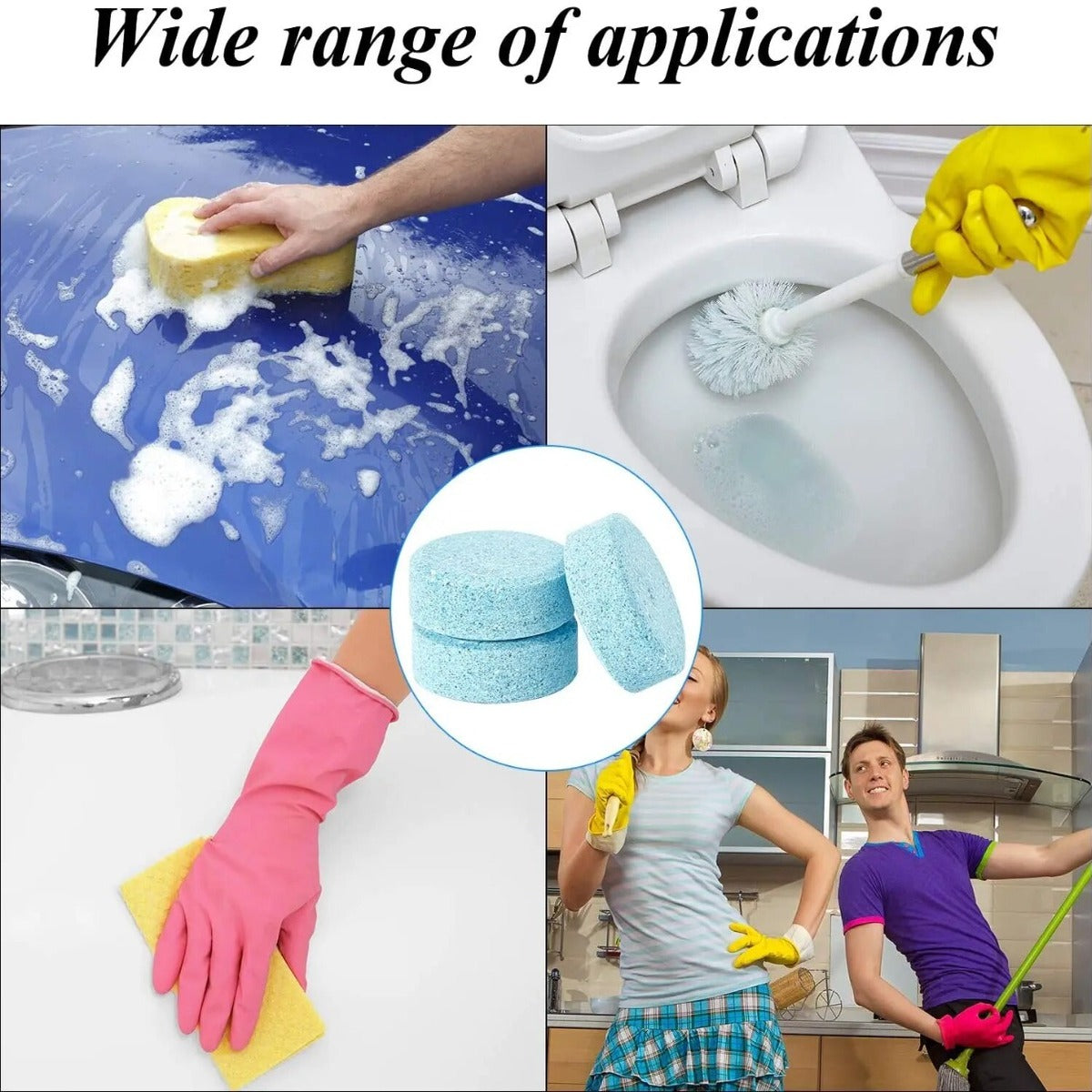 Car Windshield Cleaner 6PCS/SET