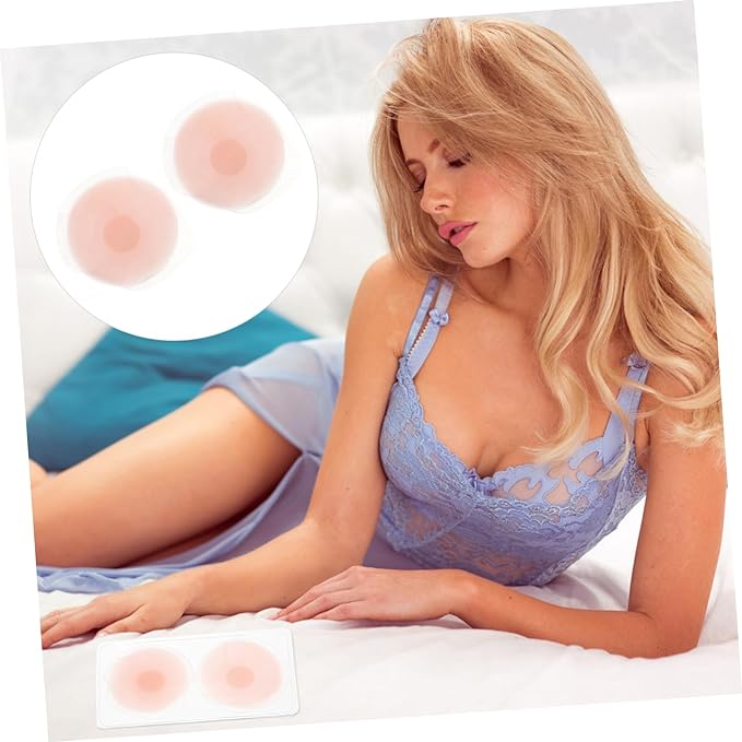 Silicone Nipple Stickers Women Chest Reusable Breast Pad