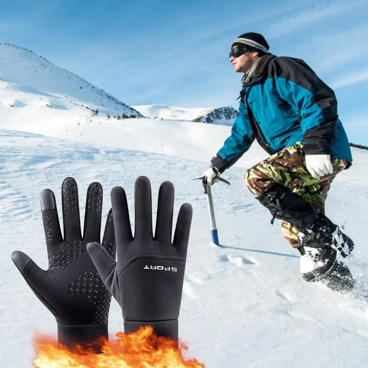 Men Women Touch Screen Winter Warm Gloves