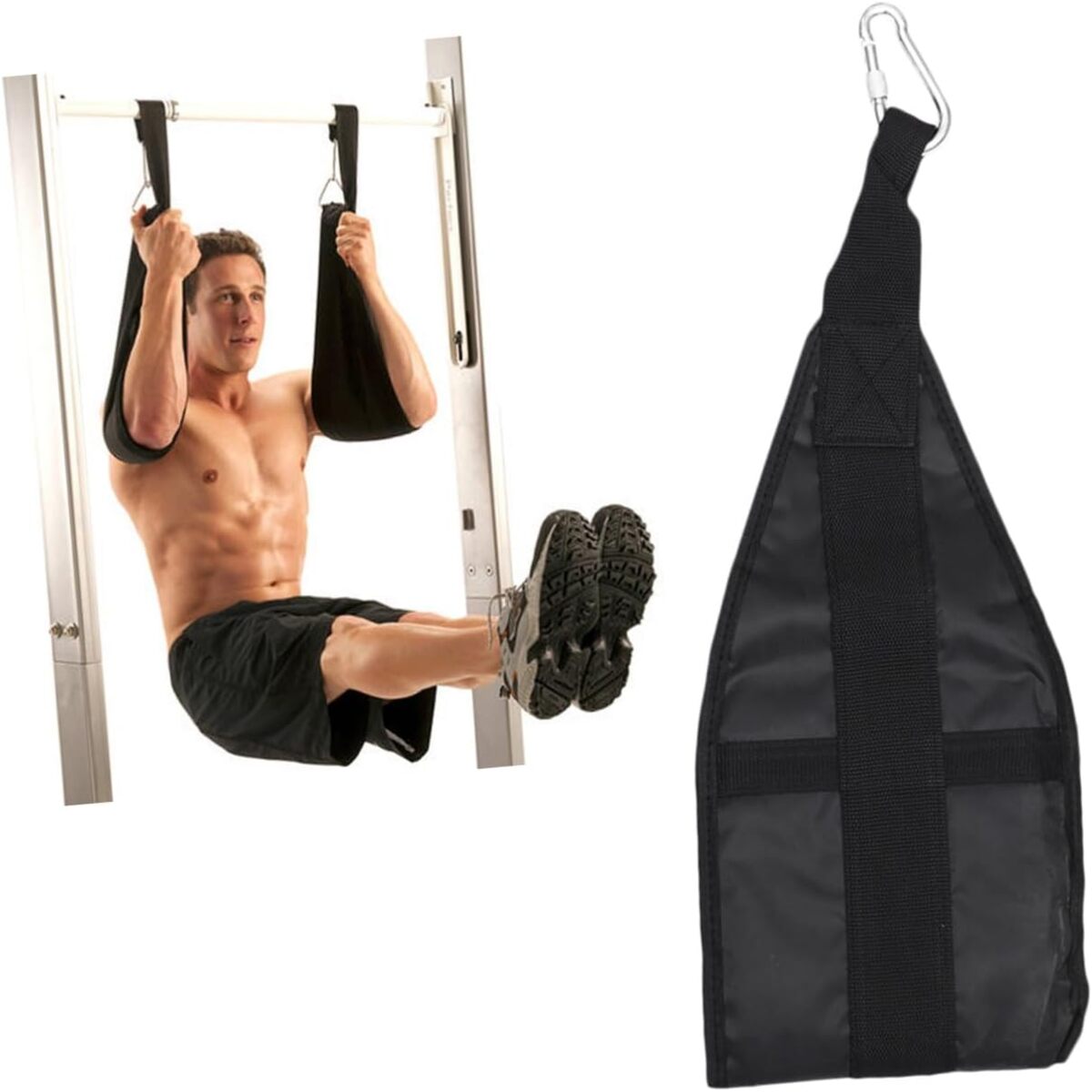 Hanging Ab Straps for Pull Up Bar & Abdominal Muscle Building
