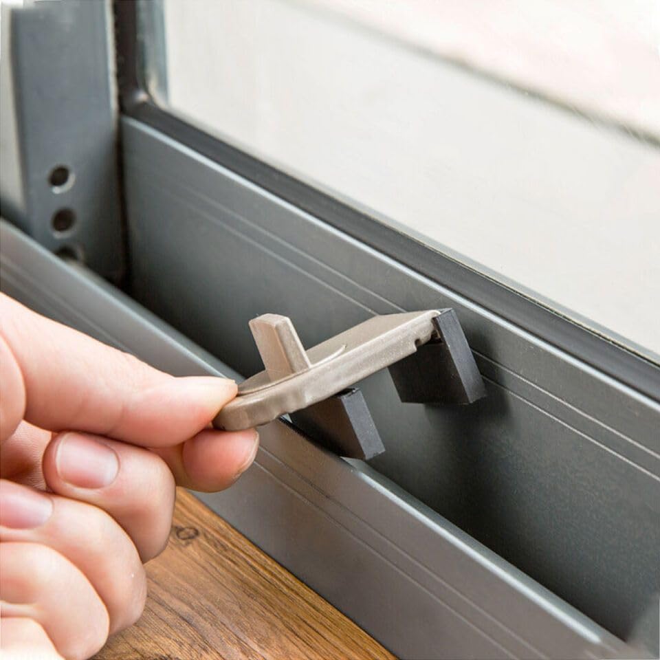 1pcs Aluminum Alloy Sliding Door,Window Lock
