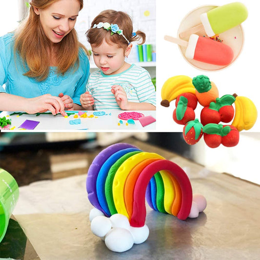 Camel Creative Clay Soft, Child Safe & Non-Toxic 12 Shades