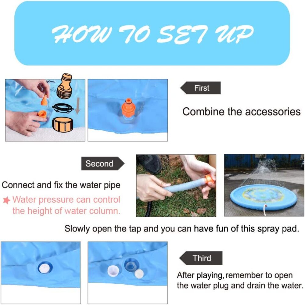 Sprinkle and Splash Play Mat