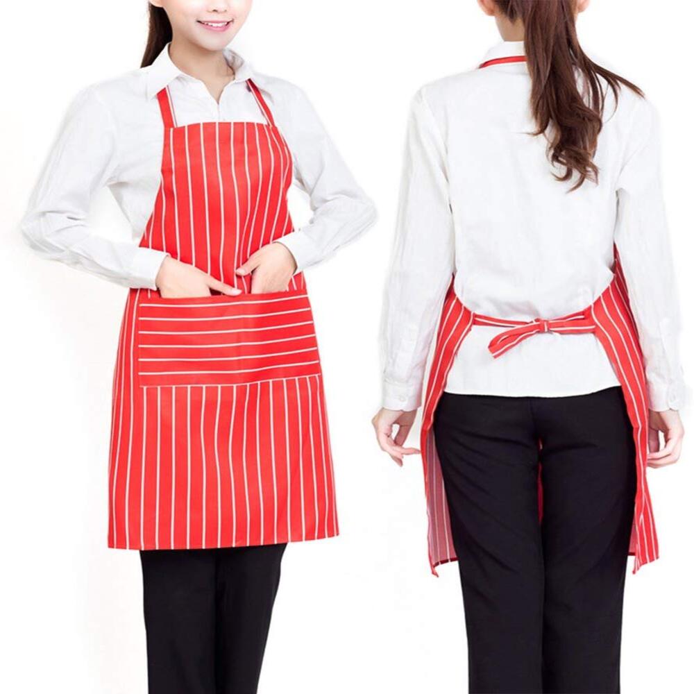 Kitchen Waist Apron -Red