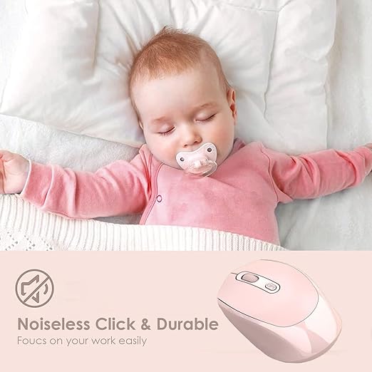 Wireless Bluetooth Mouse - Pink