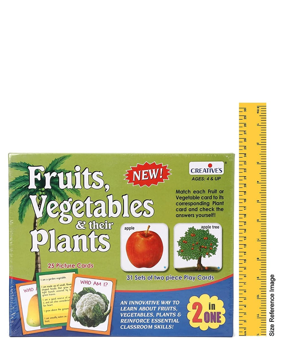 Vegetables and Their Plants Card Game