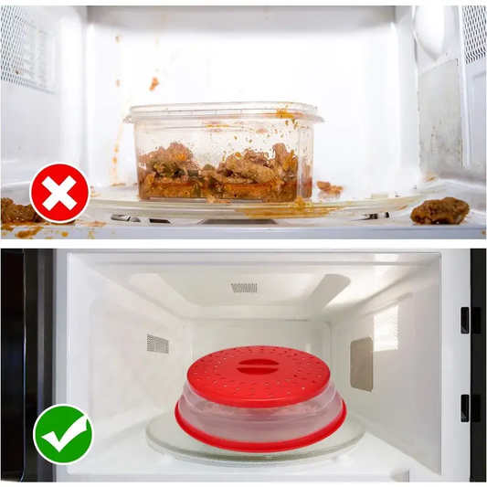 Collapsible Microwave Lid