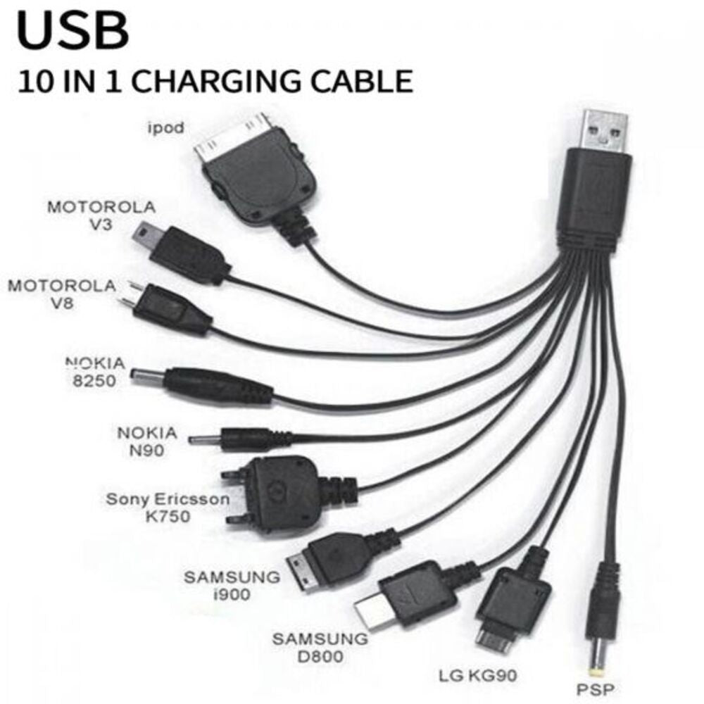 10 in 1 Multi-Cable Charger