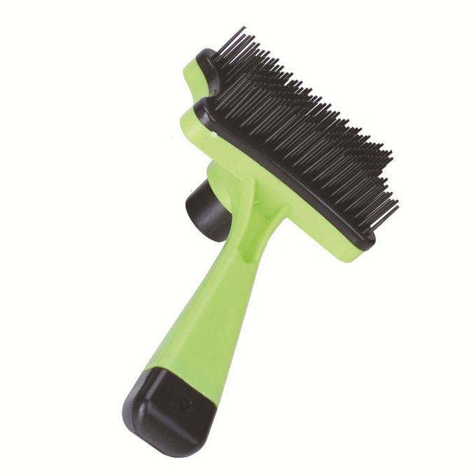 Slicker Brush Grooming Rake-Green