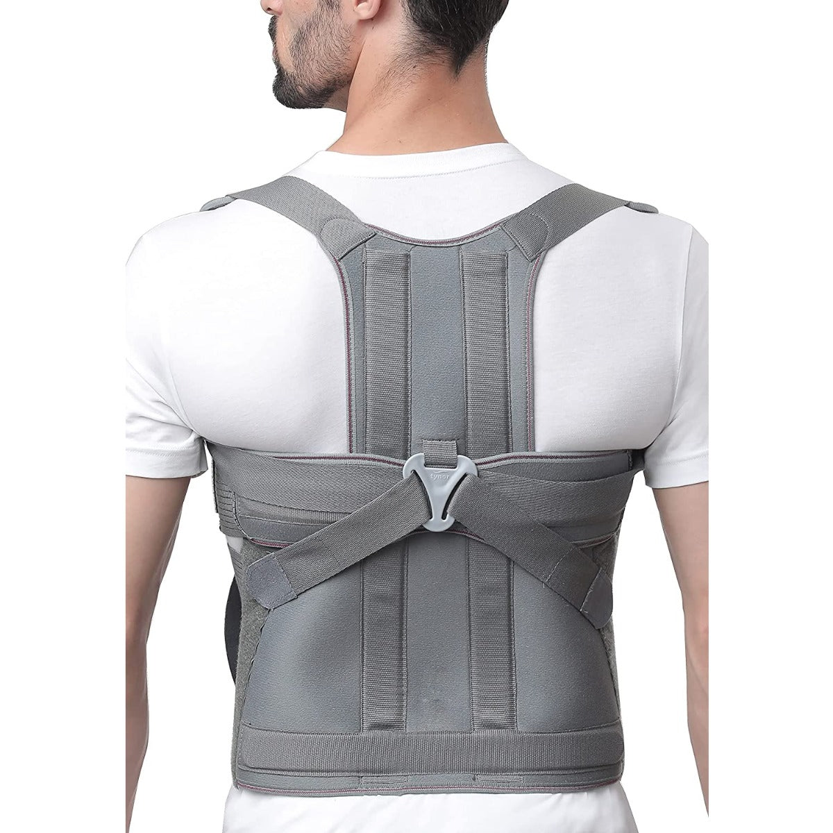 Shoulder Lower Back Support-Long XXL GREY Color
