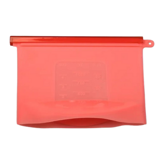 Reusable Food Storage Bags-Red -1500ml