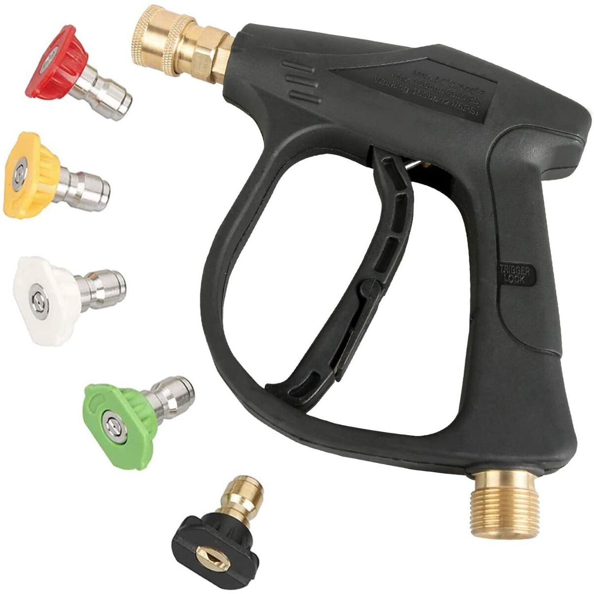 Stainless Steel Power Washer Gun, 3000-PSI