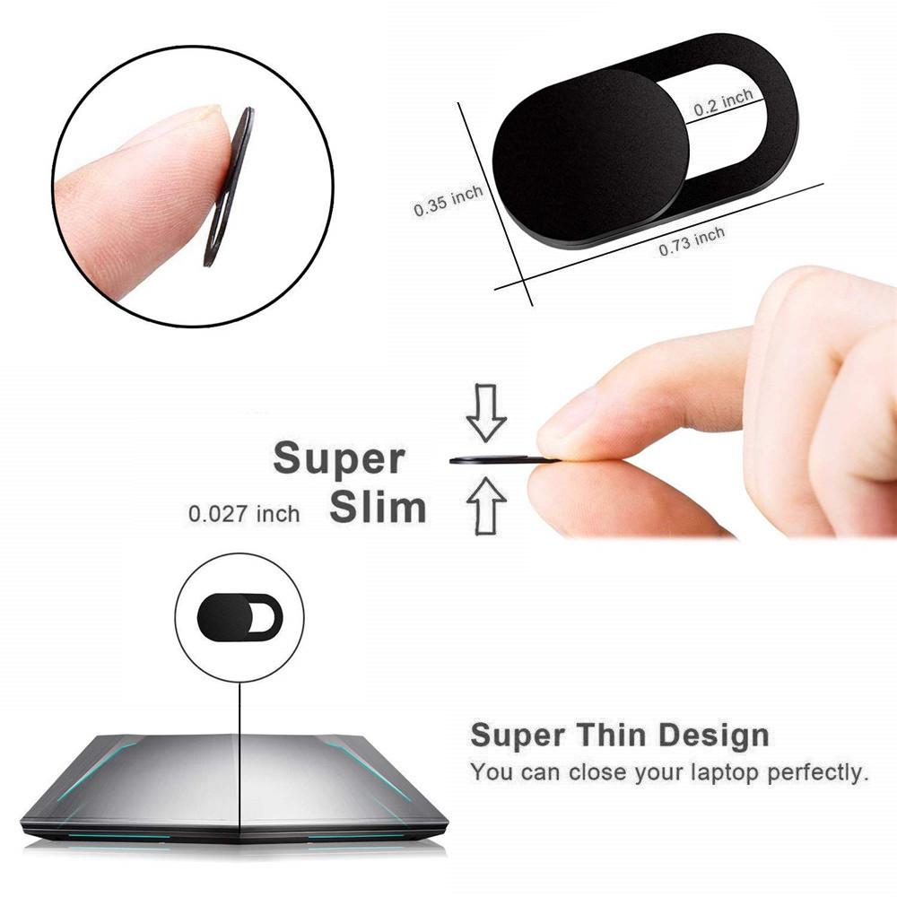 6Pcs Ultra Thin Webcam Cover Slider