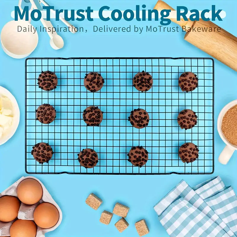 Non-Stick Stainless Steel Cooling Rack For Baking And Cooking