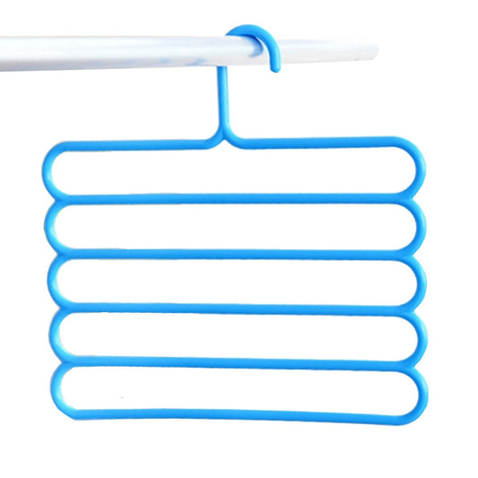 Multi-Purpose 5 Layer Pants Clothes Hanger