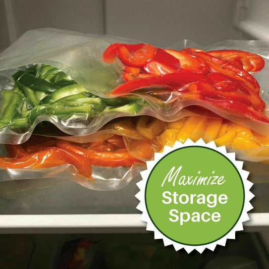 VACCUM FOOD SEALER 5MX28CM ROLL BAGS-1 PACK