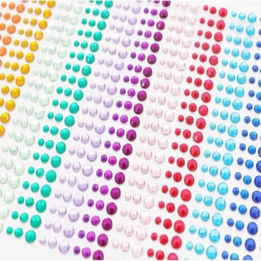 900pcs Facial Gem Self Adhesive Sticker