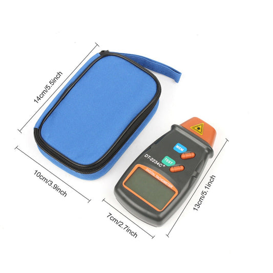 Non-Contact Digital Laser Photo Tachometer RPM Meter