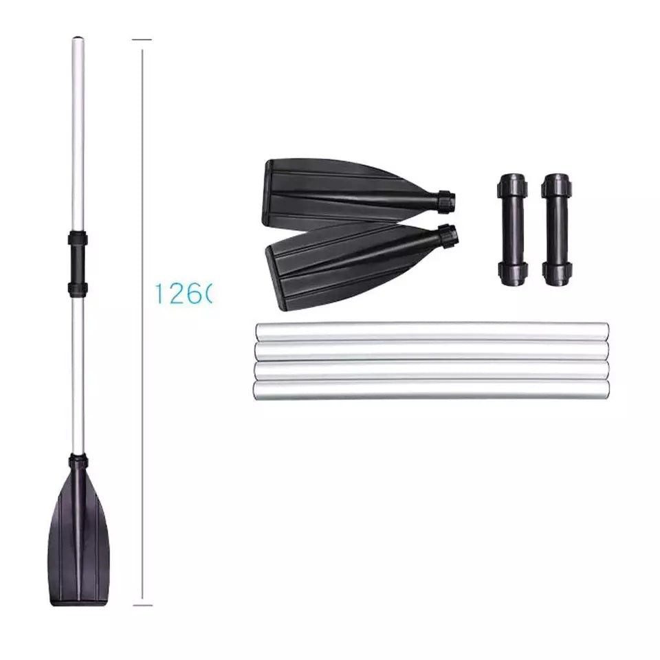 1pair Heavy-Duty Aluminium Alloy Kayak Paddles