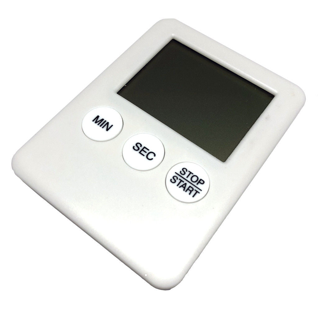 Kitchen Timer with Magnet-White