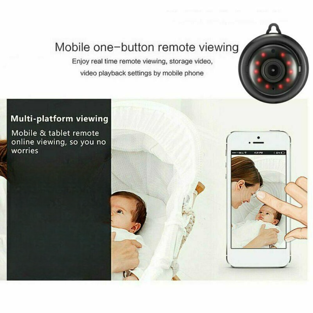 Mini Wireless WIFI IP Camera