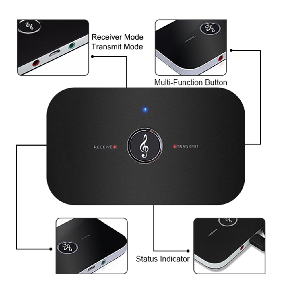 2 in 1 Bluetooth Audio Receiver Transmitter