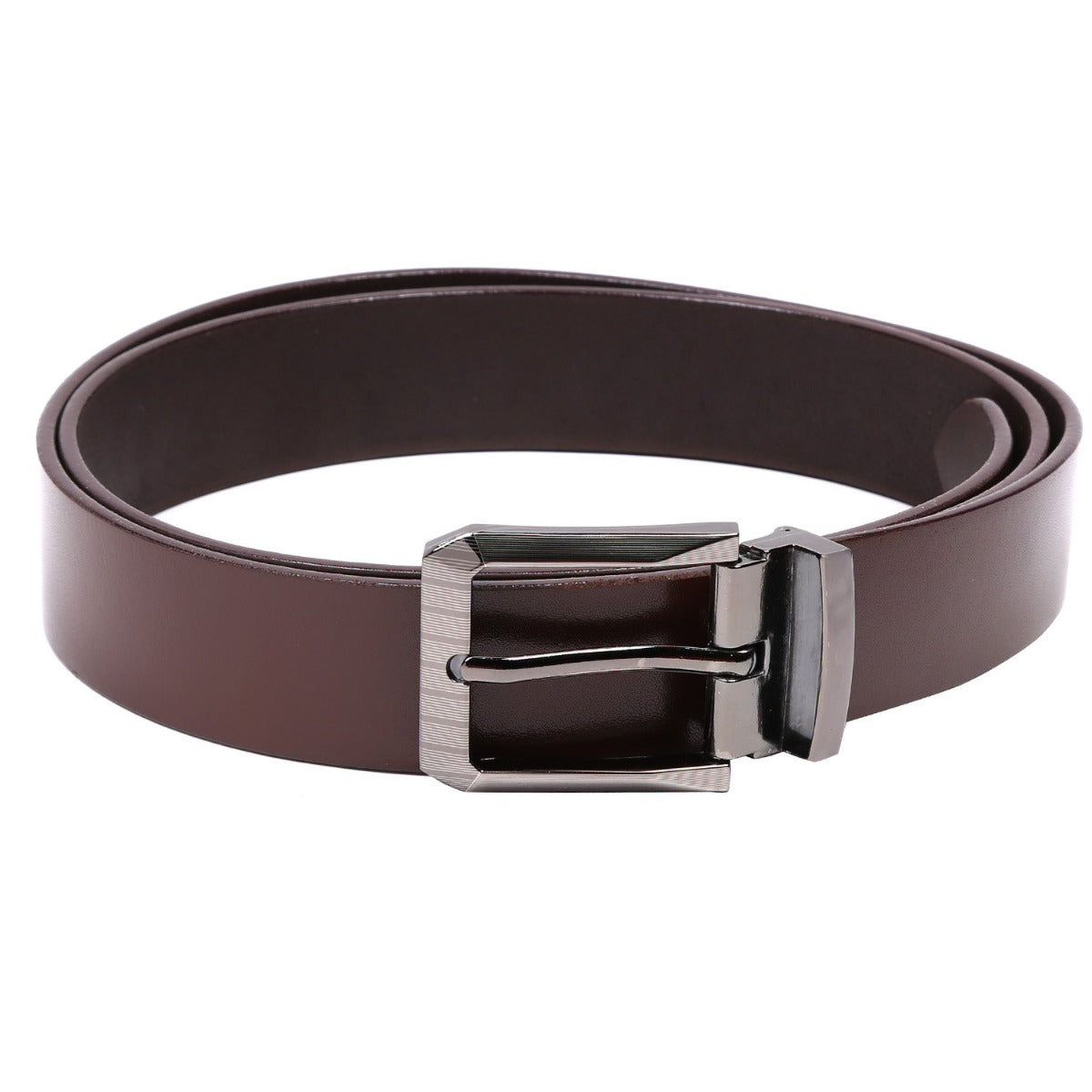 Leather Wallet and Belt Combo for Men