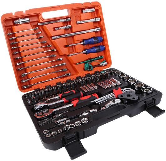 121PCS Socket Set Auto Car Repair Kit