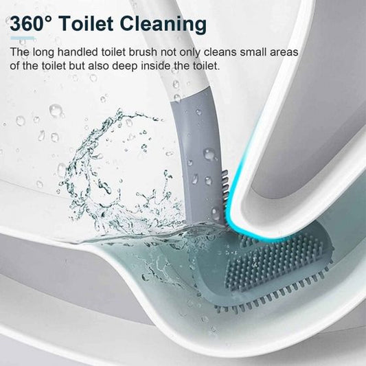 Flexible Silicone Toilet Brush