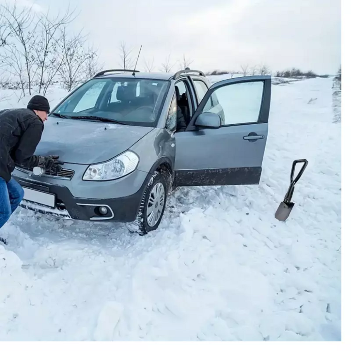 Folding Camping Shovel - Snow Removal