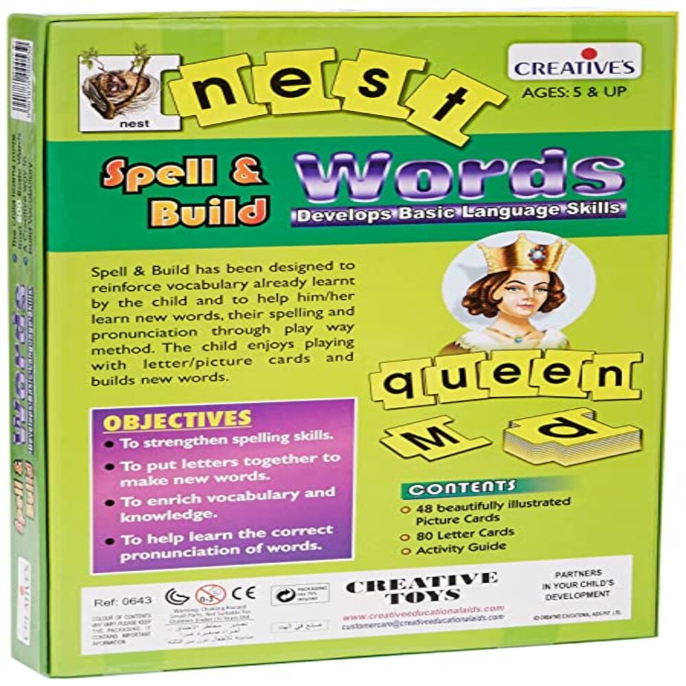 SPELL & BUILD WORDS